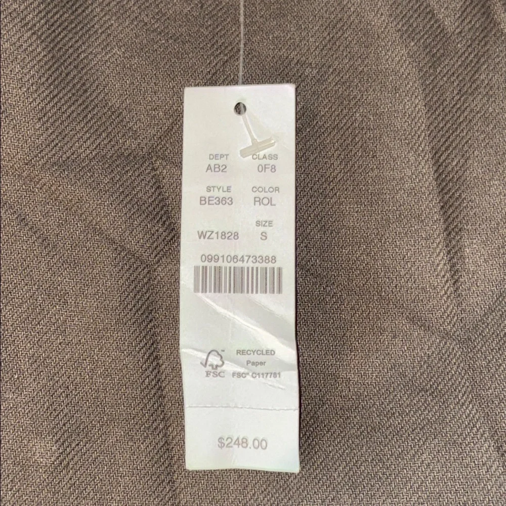 J Crew Olive Green Chore Coat Corduroy Collar SZ S
